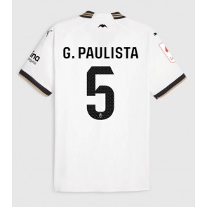 Maillot de foot Valencia Gabriel Paulista #5 Domicile 2023-24 Manches Courte